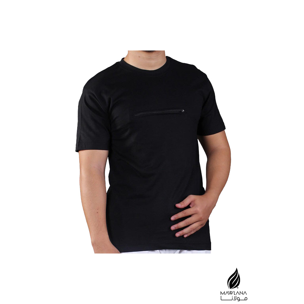 T-Shirt Haji & Umrah Black Lengan Pendek