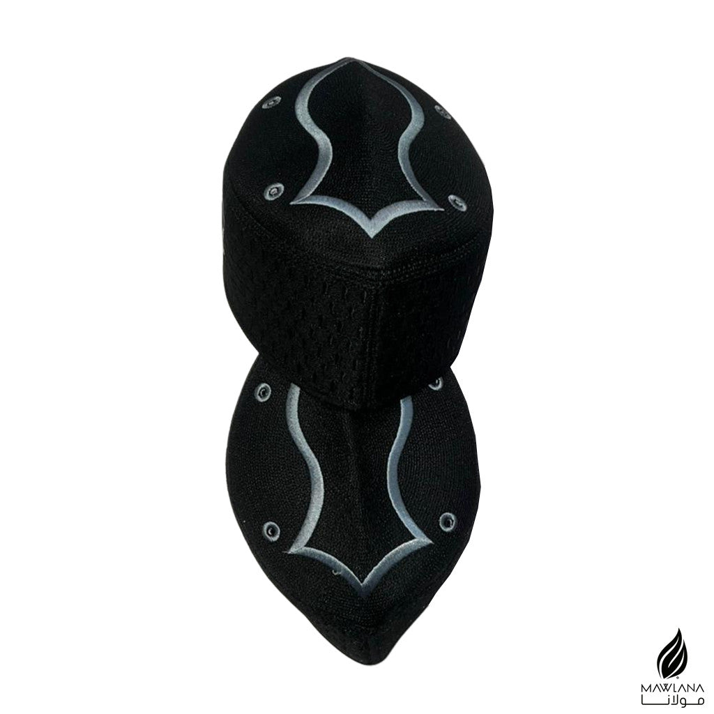 Kopiah Premium Logo Capal | Kopiah Sulam Eksklusif Lelaki | Kopiah Tahfiz