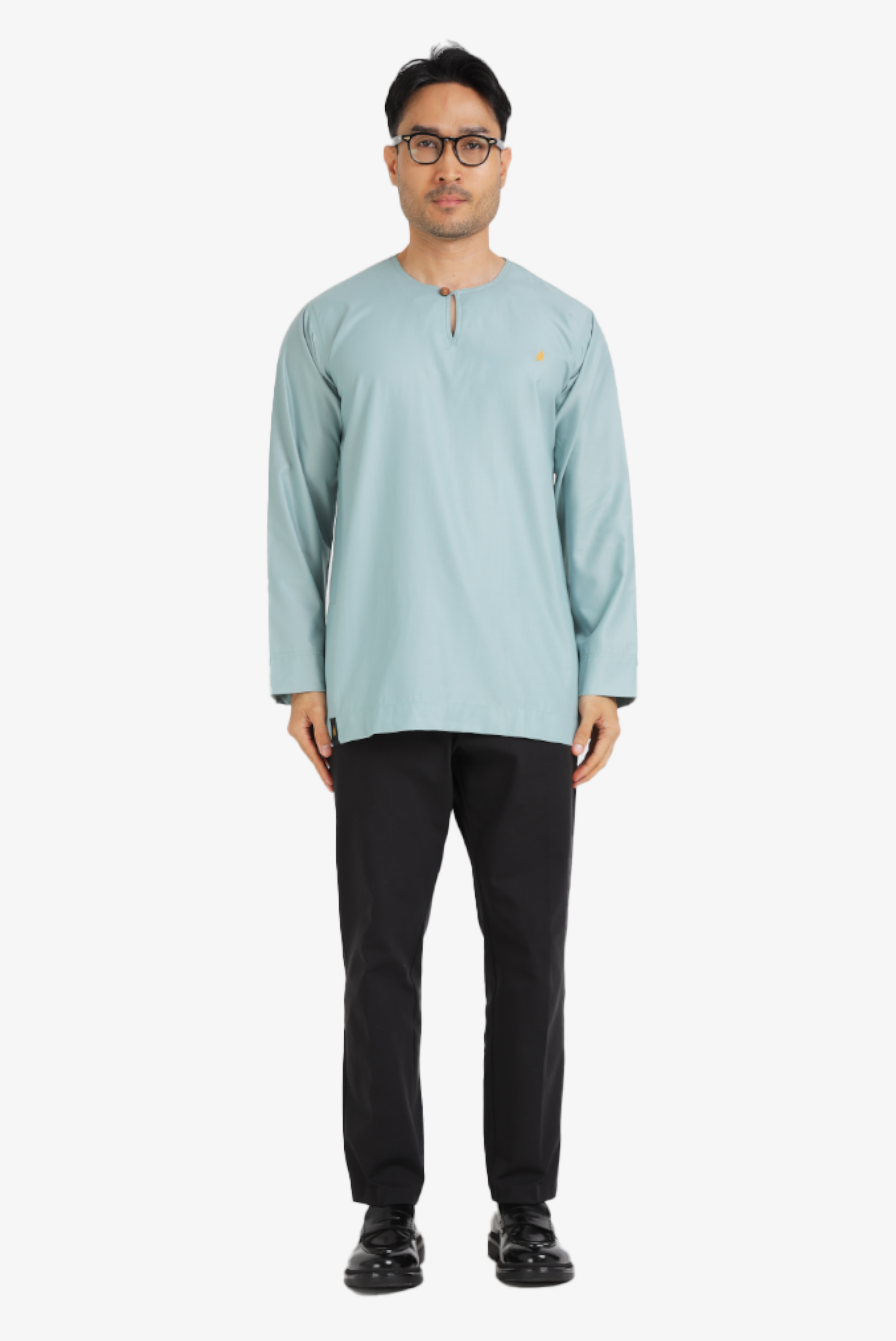 KURTA MAWLANA JOHOR IN EARTH GREEN