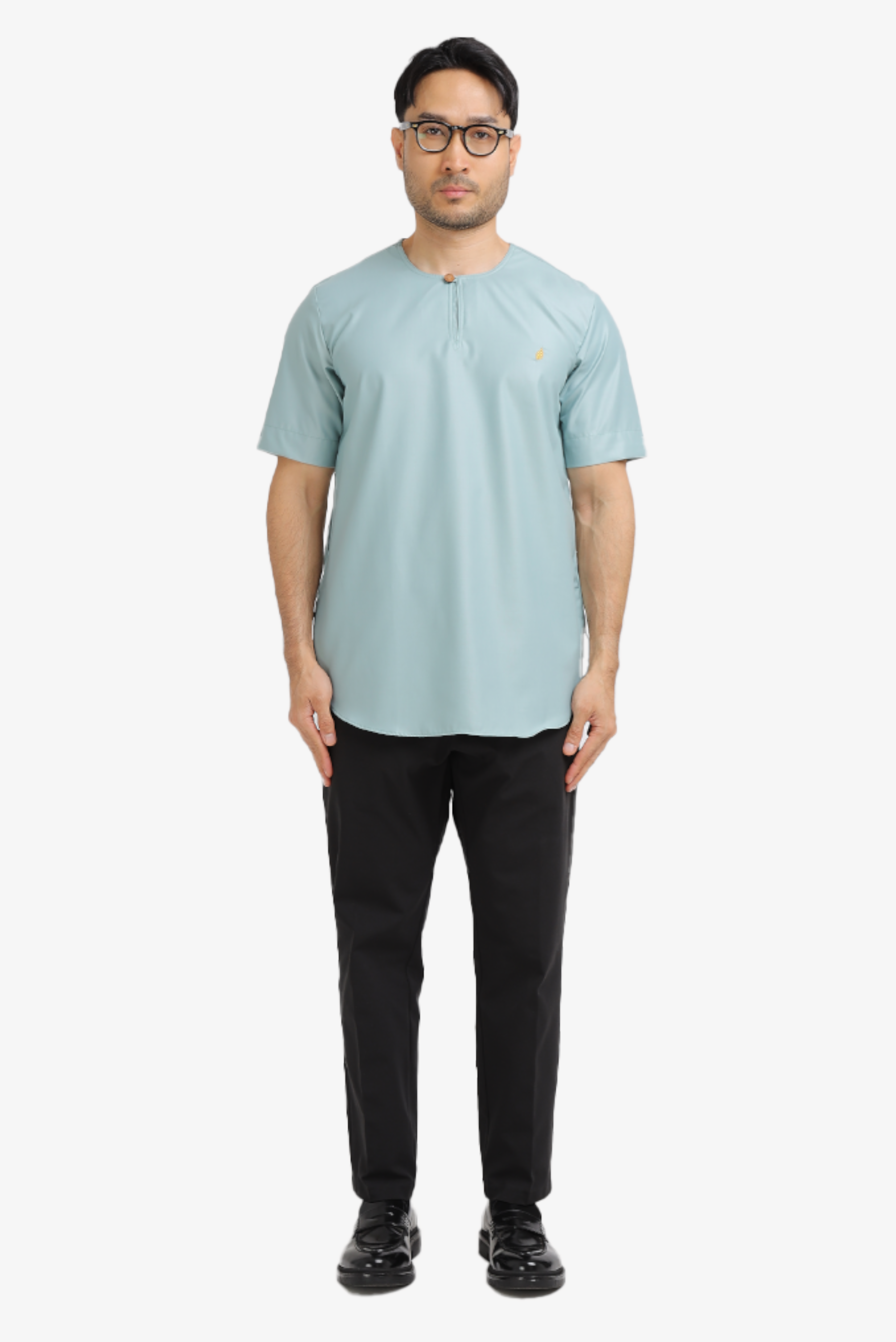 KURTA MAWLANA BILAL IN EARTH GREEN