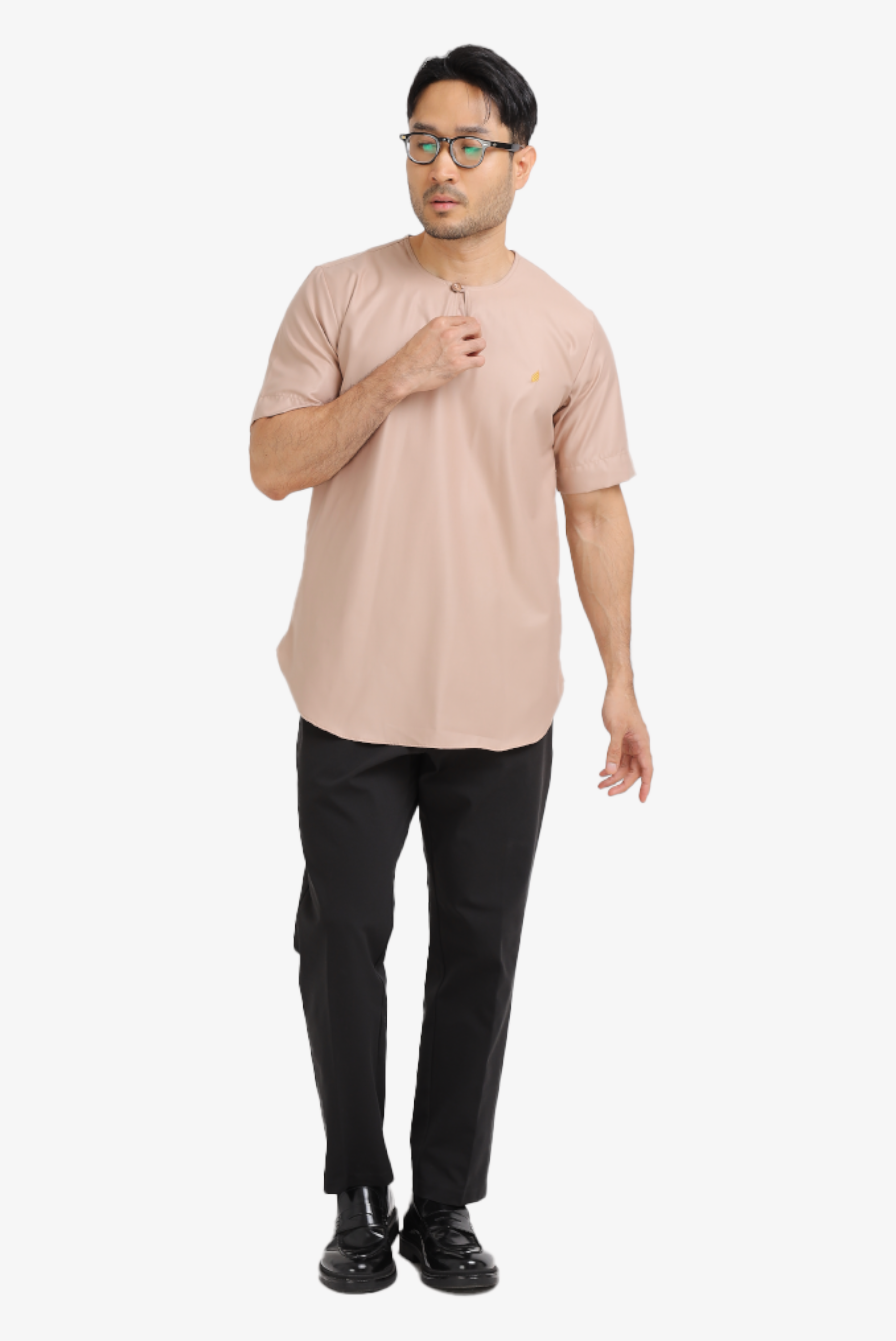 KURTA MAWLANA BILAL IN NUDE LATTE