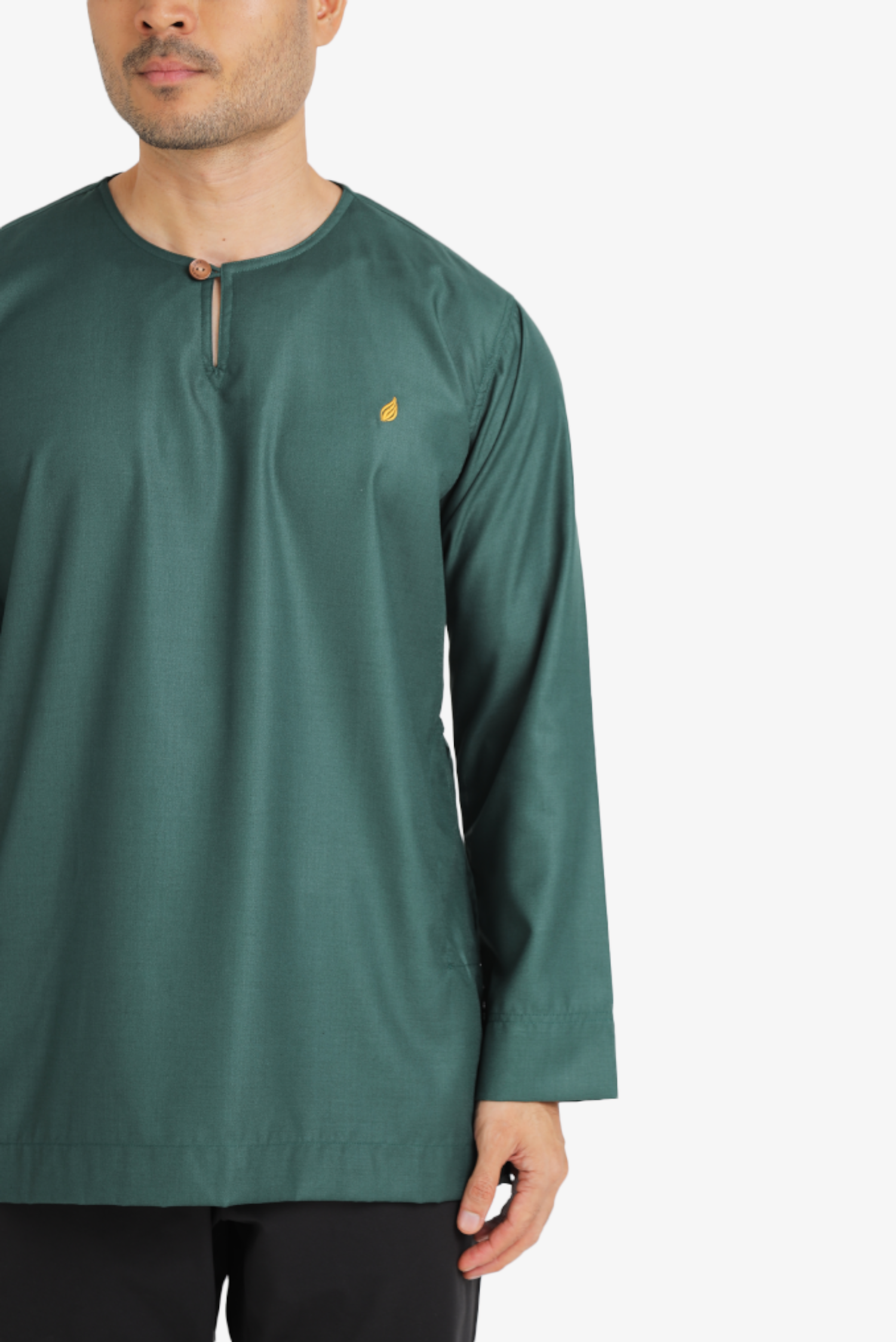 KURTA MAWLANA JOHOR IN GREEN