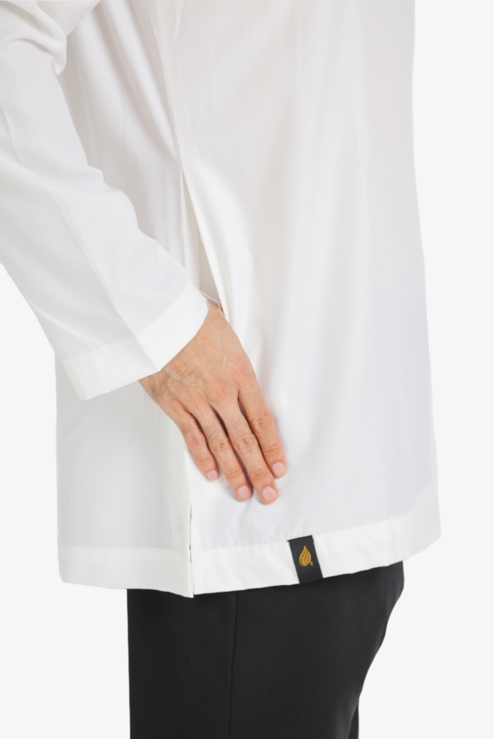 KURTA MAWLANA KAHFI IN WHITE