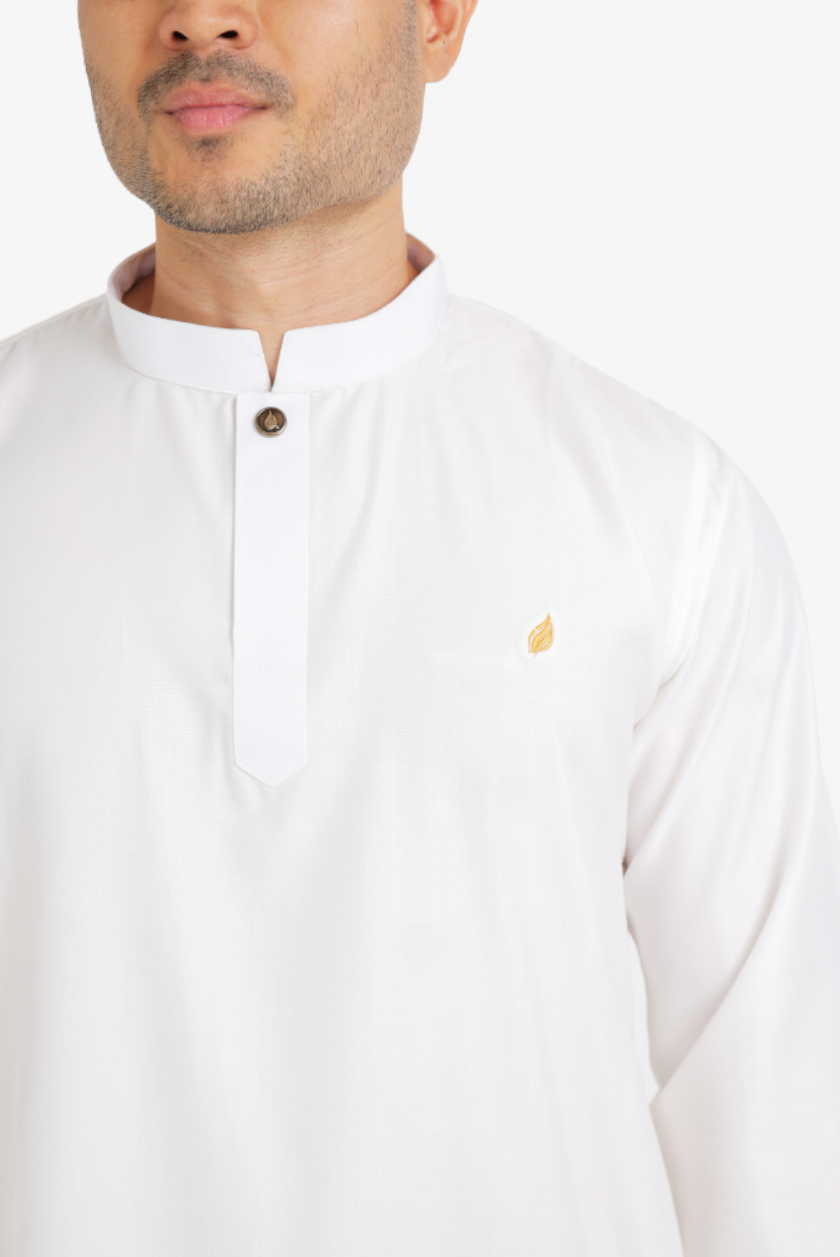 KURTA MAWLANA KAHFI IN WHITE