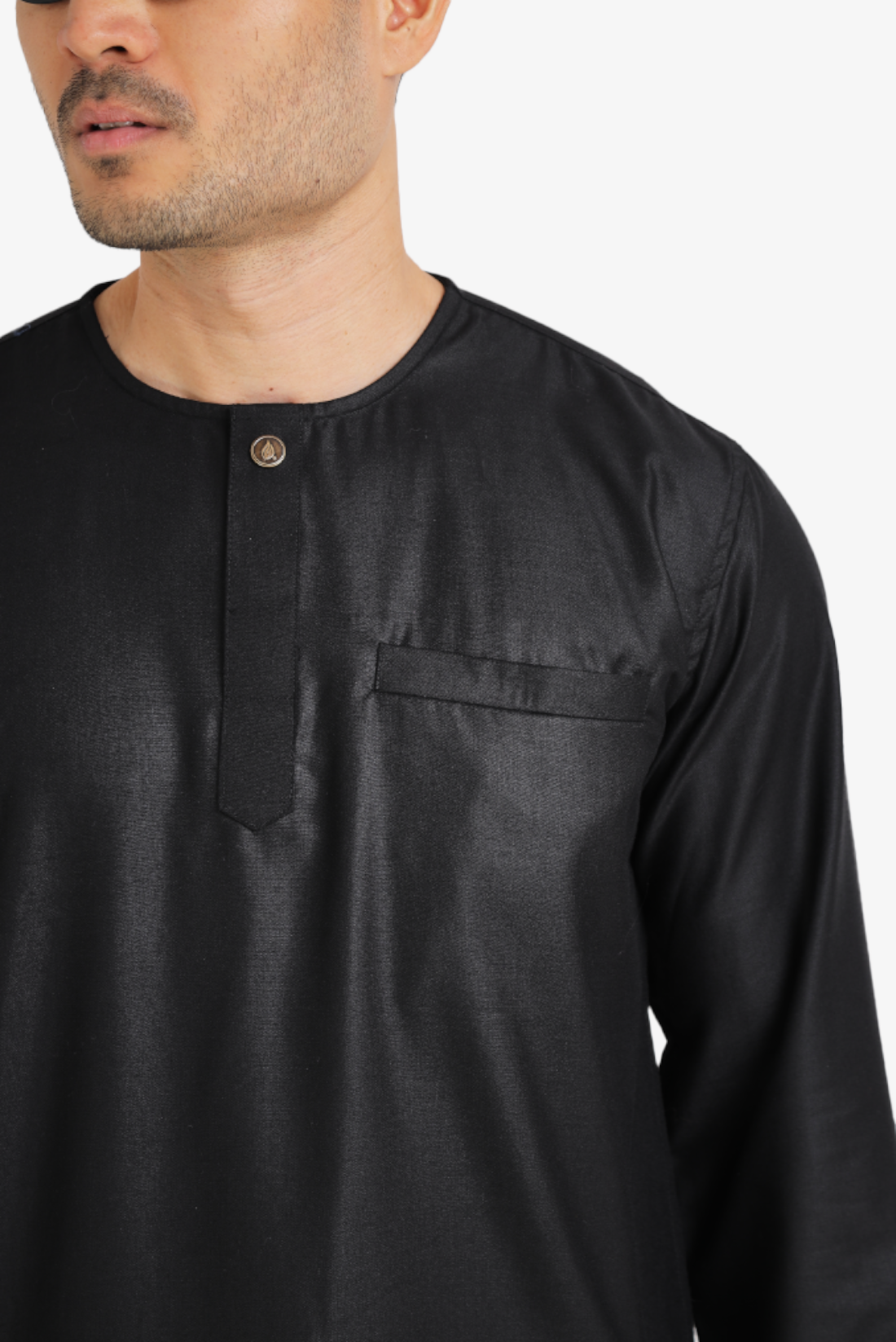 KURTA MAWLANA ALI IN BLACK