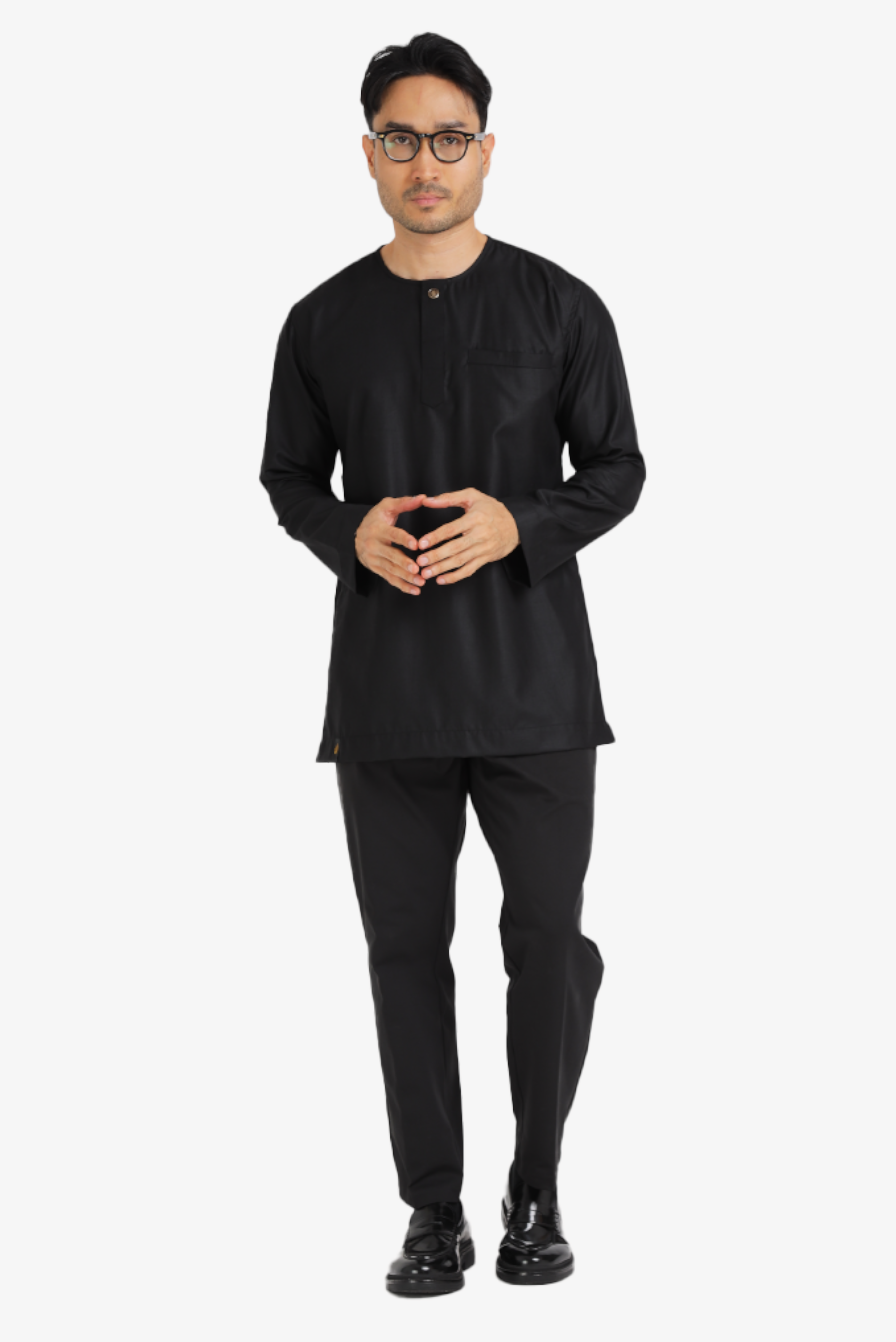 KURTA MAWLANA ALI IN BLACK