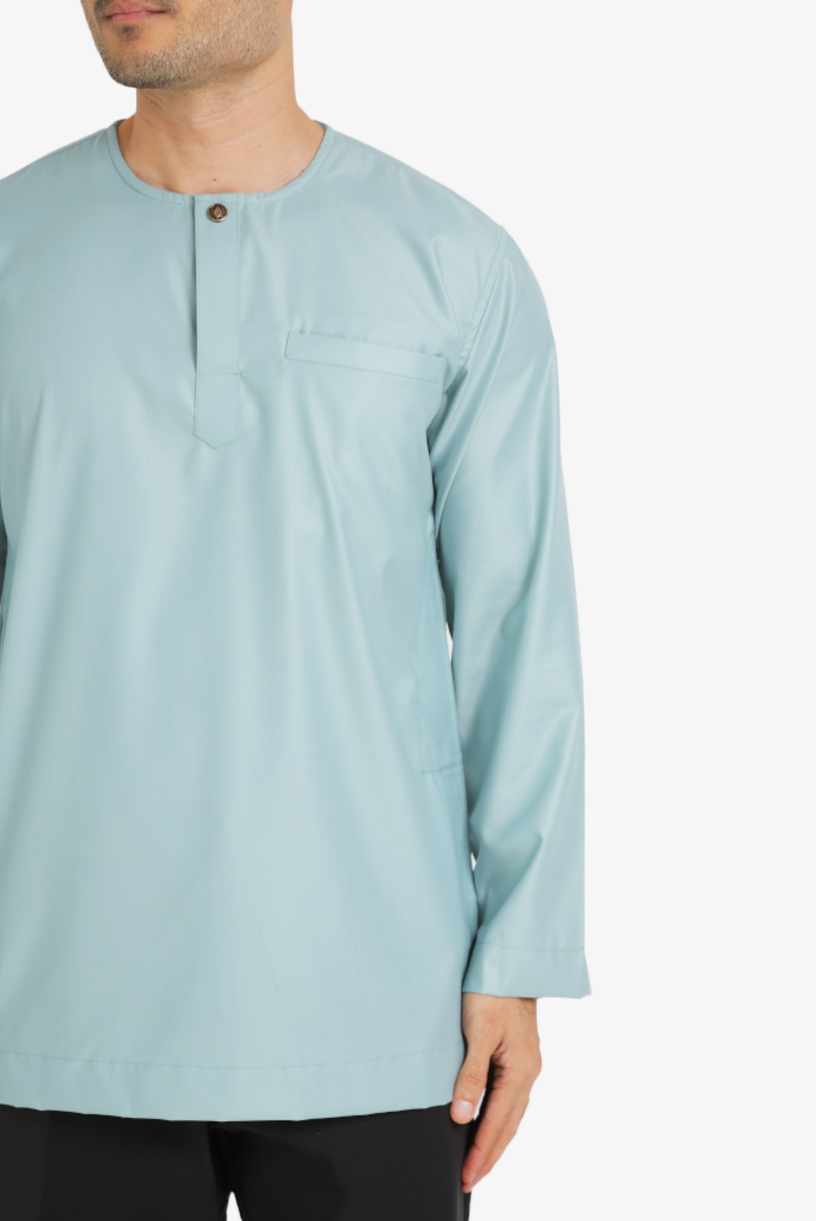 KURTA MAWLANA ALI IN EARTH GREEN