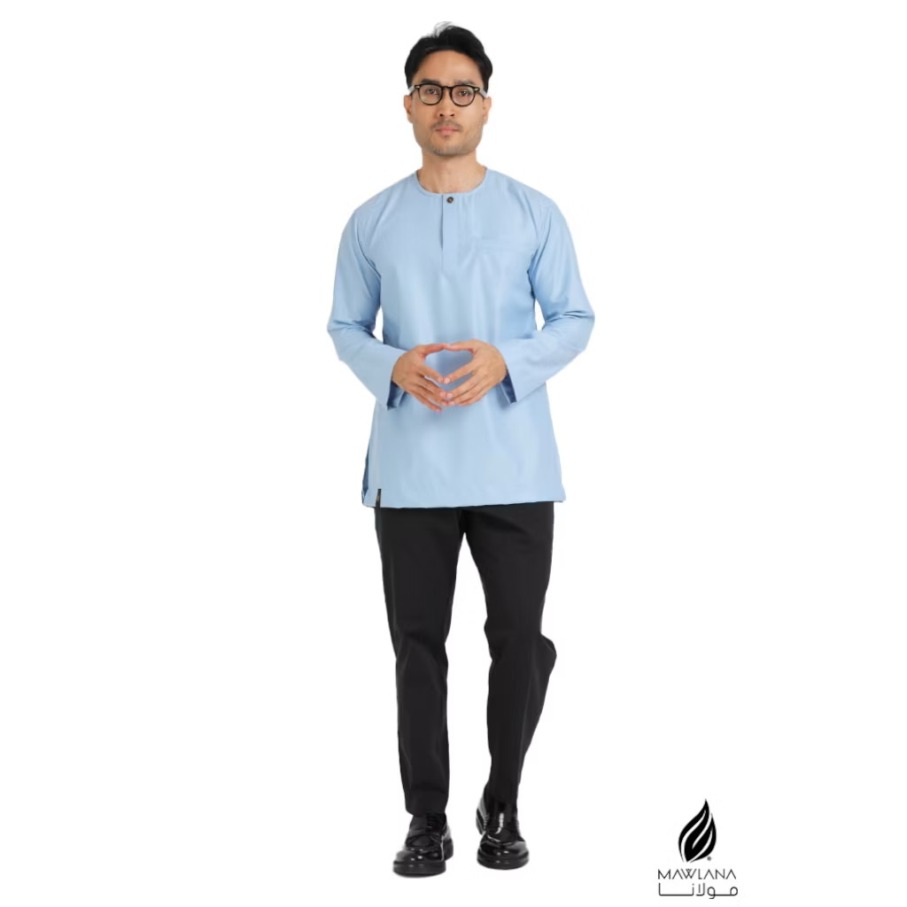 KURTA MAWLANA ALI IN ASH BLUE&w=300&zc=1