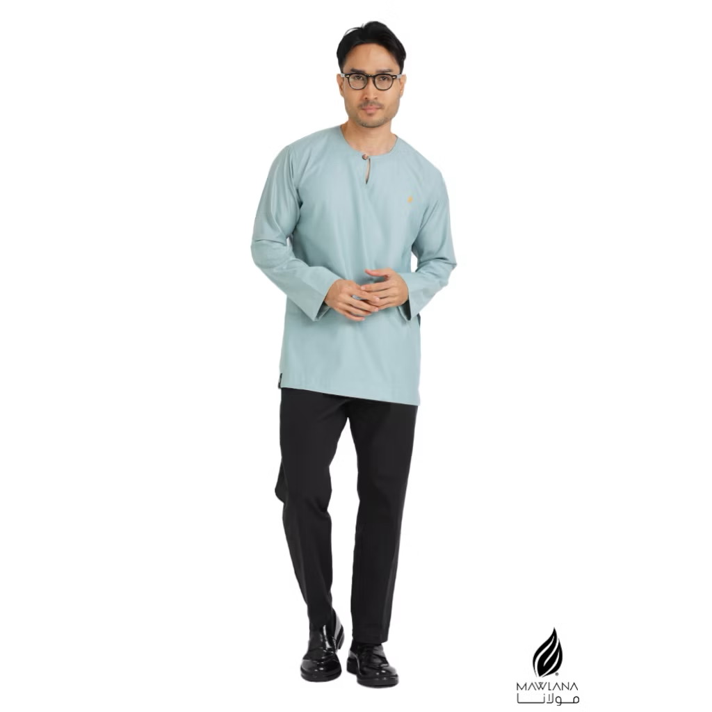 KURTA MAWLANA JOHOR IN EARTH GREEN&w=300&zc=1