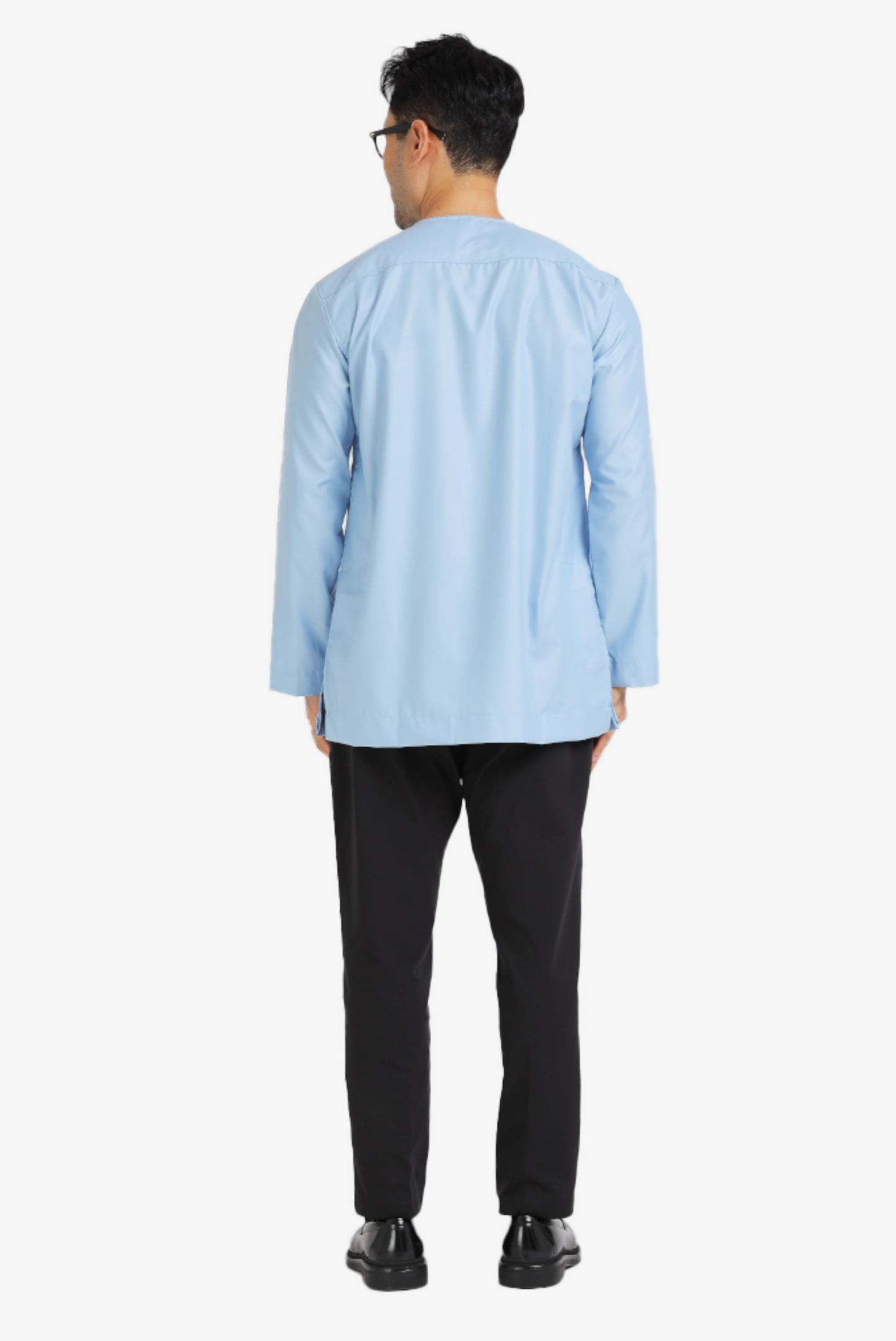 KURTA MAWLANA ALI IN ASH BLUE