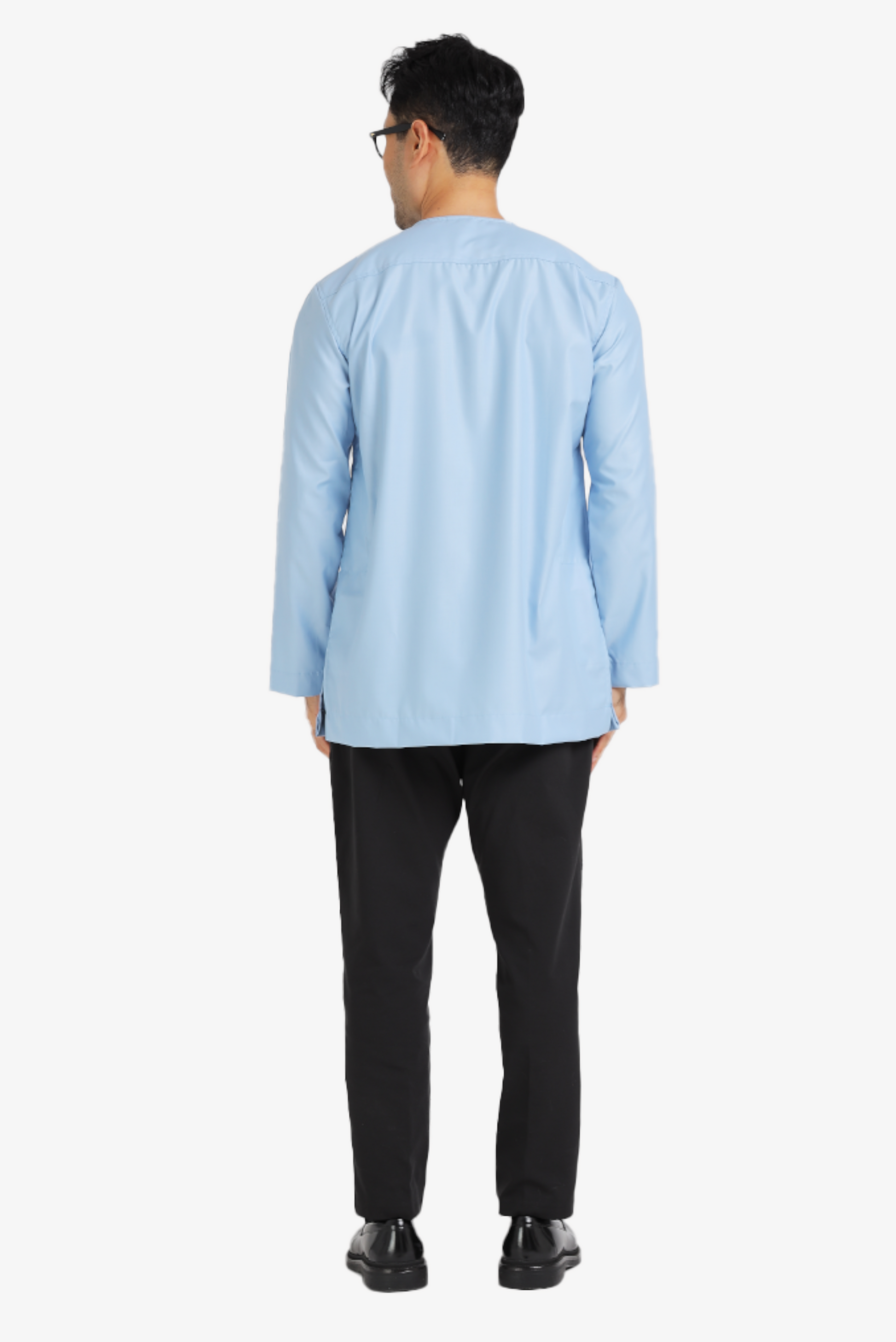 KURTA MAWLANA ALI IN ASH BLUE