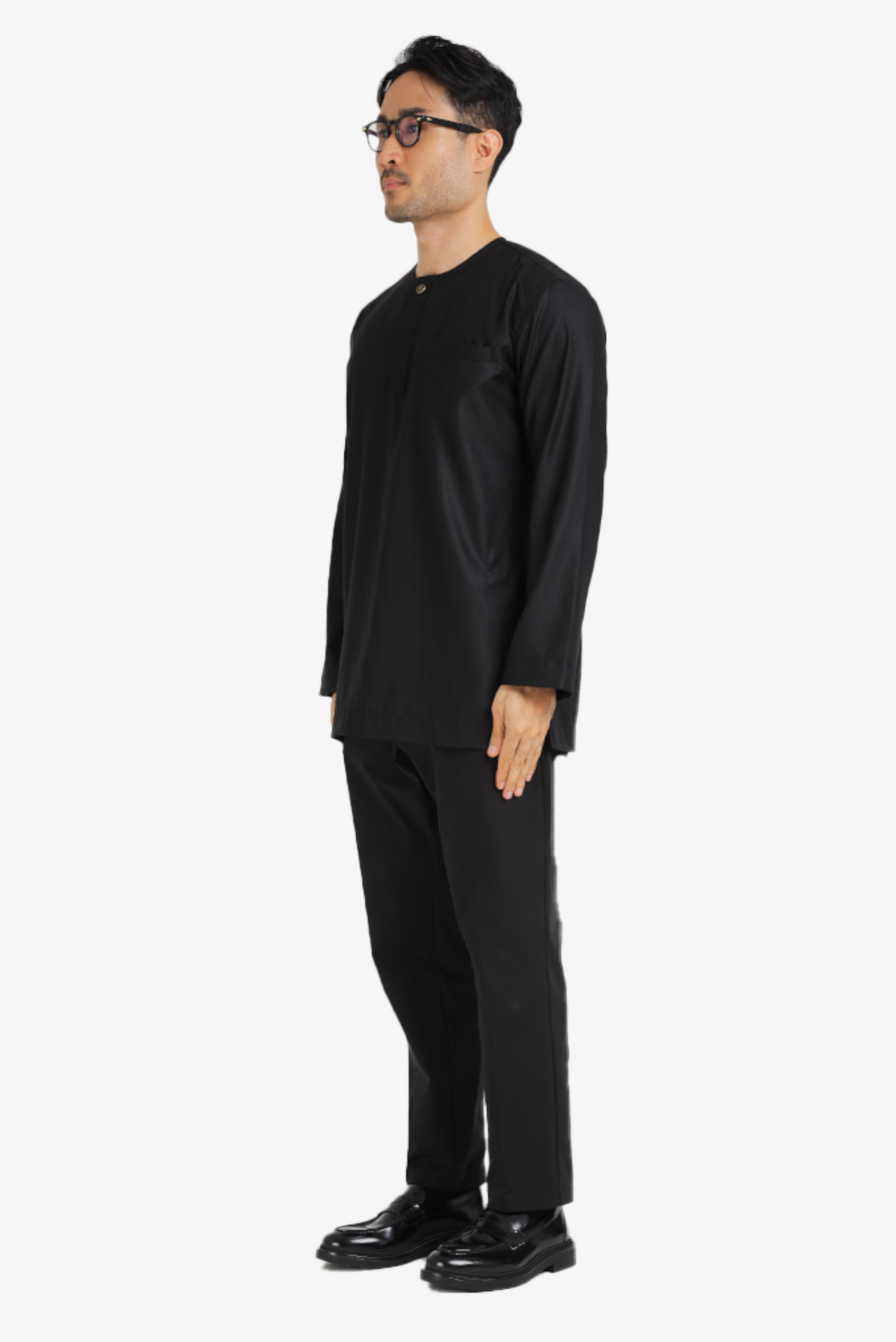 KURTA MAWLANA ALI IN BLACK