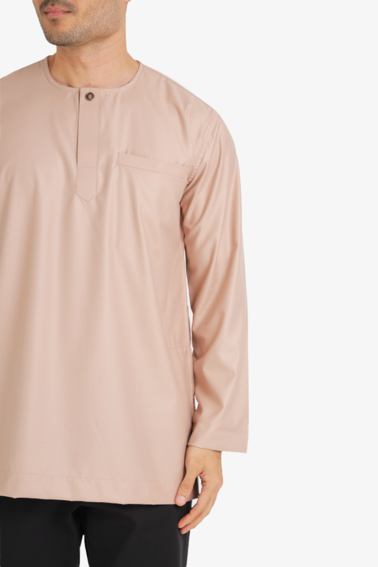 KURTA MAWLANA ALI IN NUDE LATTE
