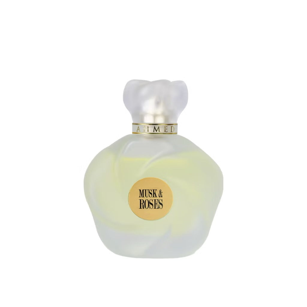 Perfume Musk & Roses 75ML Original by Ahmed Almaghribi