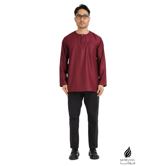 KURTA MAWLANA ALI IN MAROON