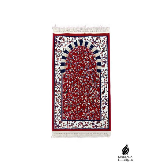 Sejadah Mada Raudah 4mm in Red