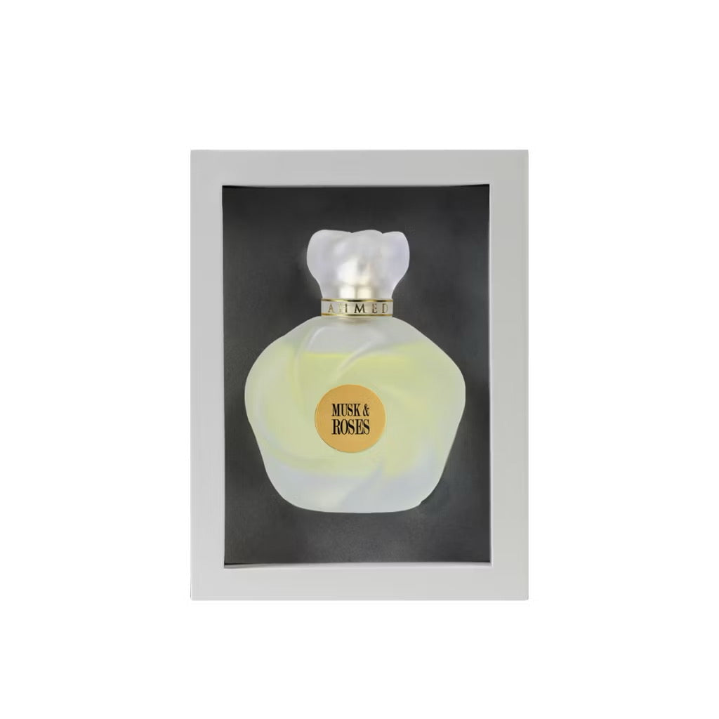 Perfume Musk & Roses 75ML Original by Ahmed Almaghribi