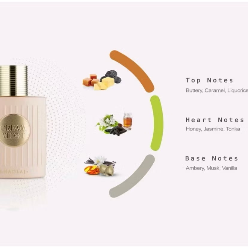 Perfume Cream Velvet 100ML Original Khadlaj