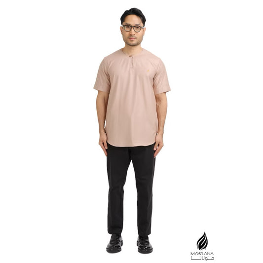 KURTA MAWLANA BILAL IN NUDE LATTE