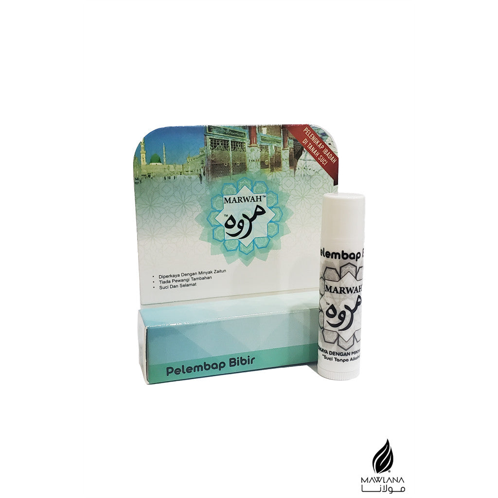 Set Kosmetik Umrah Haji Marwah Lip Balm,Body Wash,Hand and Body Lotion, Heel Balm Tanpa pewangi