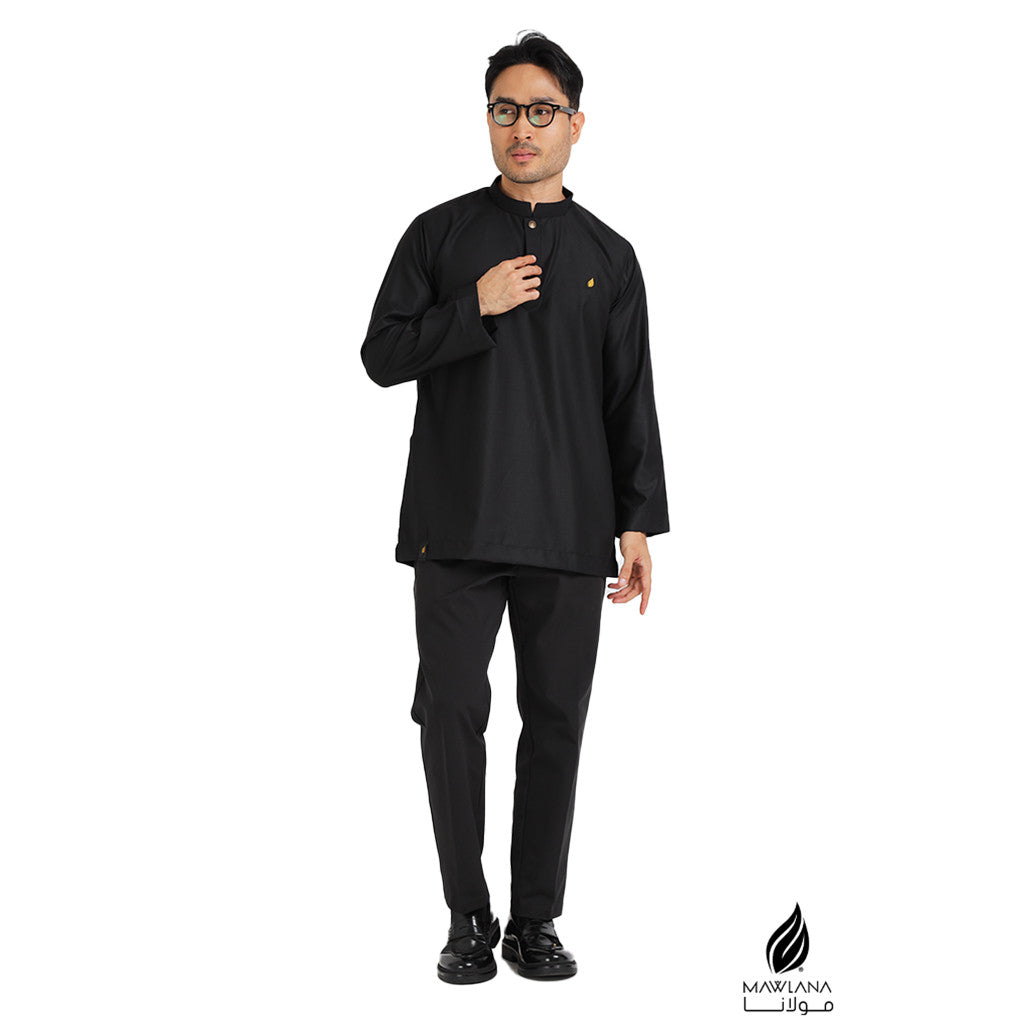 Kurta Lelaki Moden MAWLANA K-005 Kahfi Lengan Panjang 1