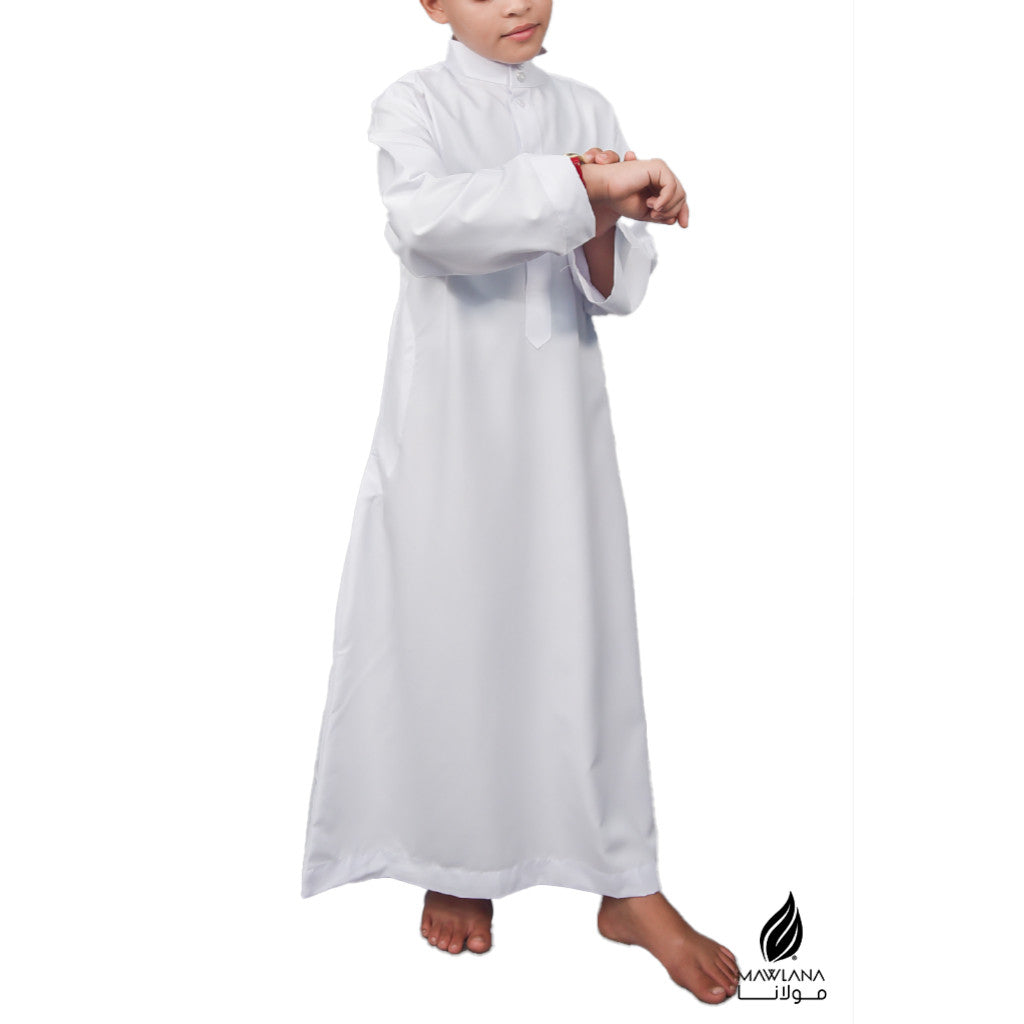 Jubah putih sekolah tahfiz murah NEW ARRIVAL with box