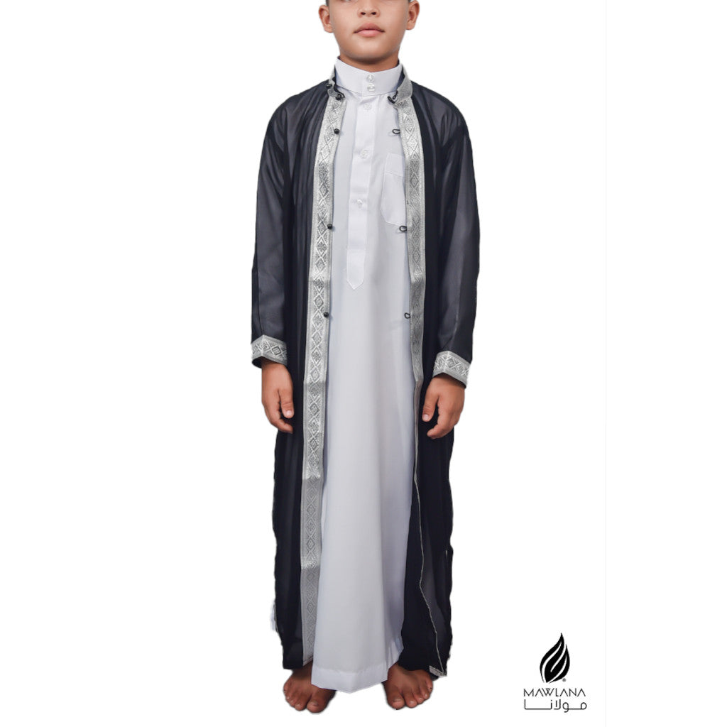 Jubah putih sekolah tahfiz murah NEW ARRIVAL with box