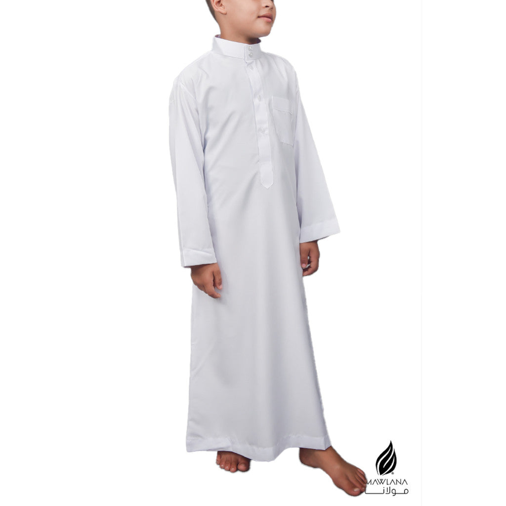 Jubah putih sekolah tahfiz murah NEW ARRIVAL with box