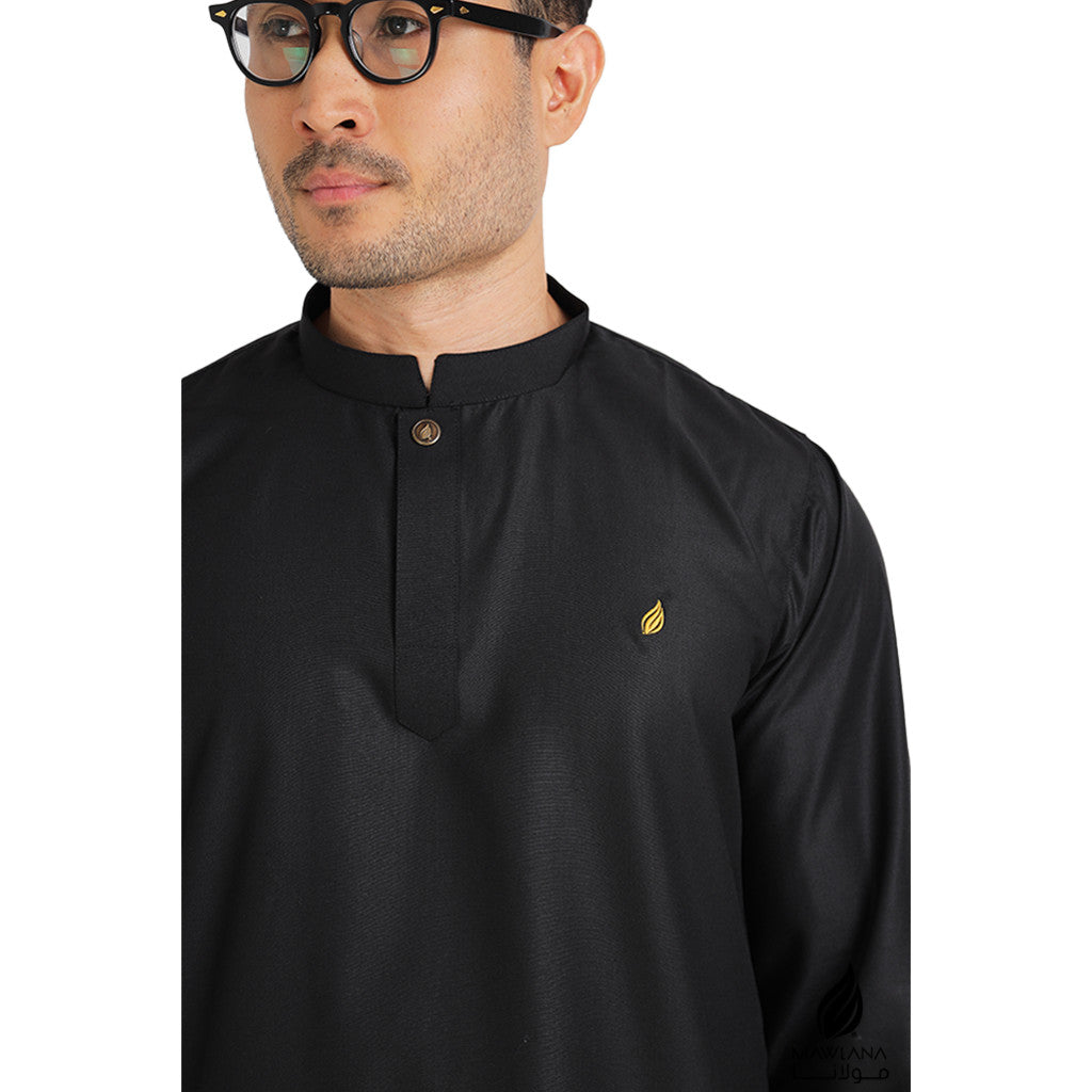 Kurta Lelaki Moden MAWLANA K-005 Kahfi Lengan Panjang 1