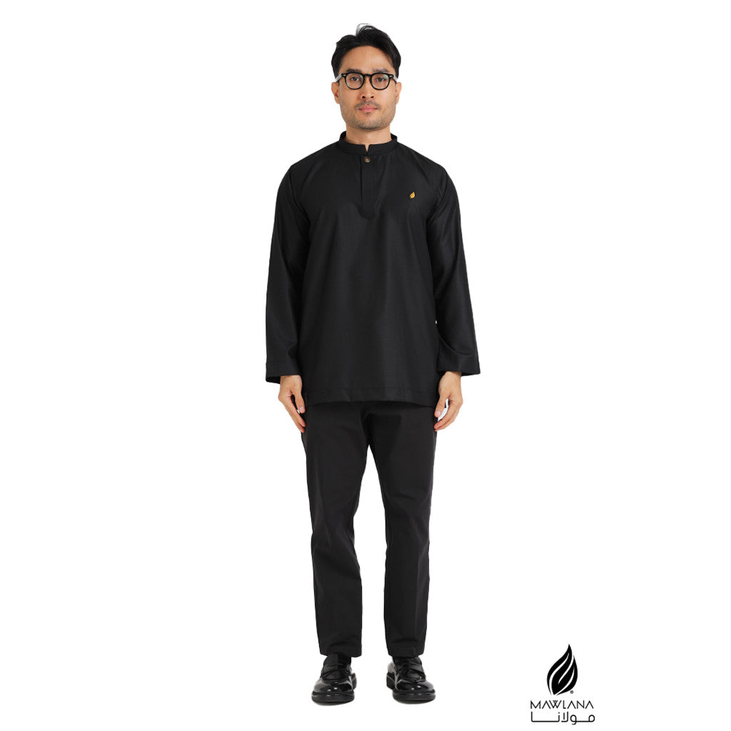 Kurta Lelaki Moden MAWLANA K-005 Kahfi Lengan Panjang 1
