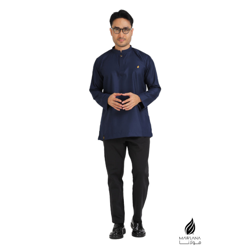 Kurta Lelaki Moden MAWLANA K-005 Kahfi Lengan Panjang HIGH QUALITY 2