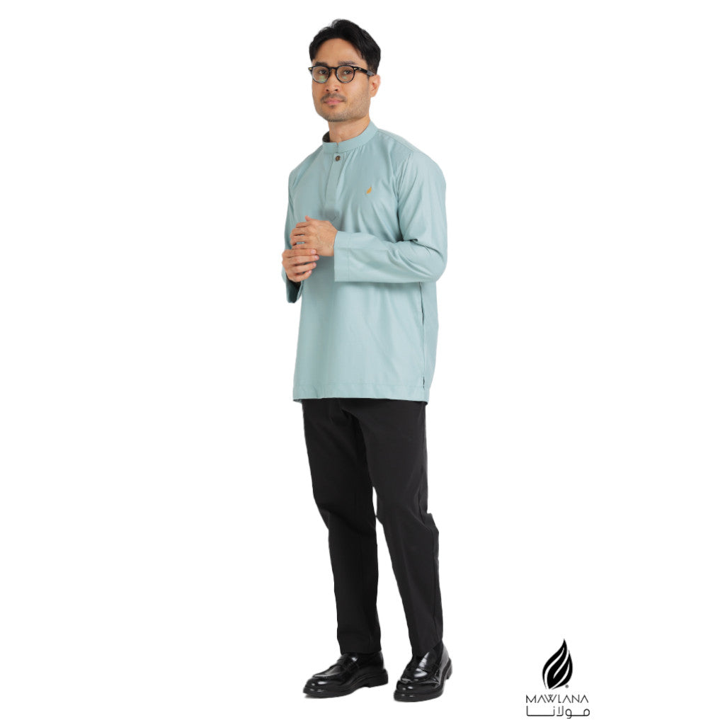 Kurta Lelaki Moden MAWLANA K-005 Kahfi Lengan Panjang 1