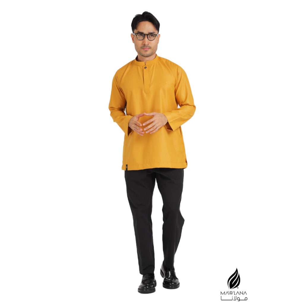 Kurta Lelaki Moden MAWLANA K-005 Kahfi Lengan Panjang 1