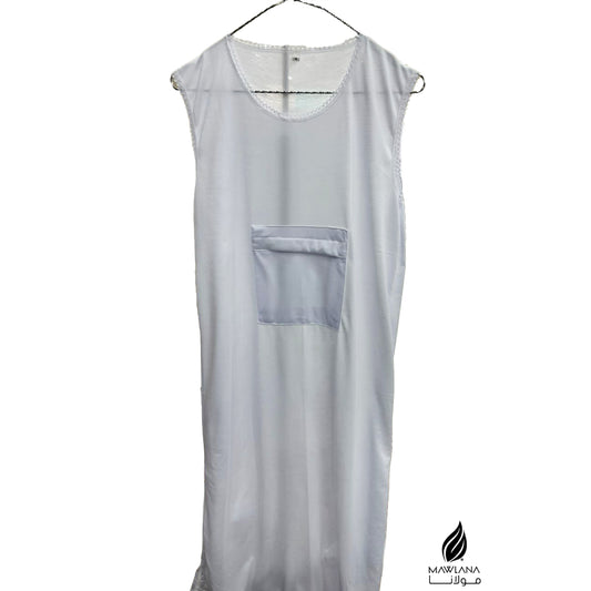 Singlet Panjang Haji & Umrah White