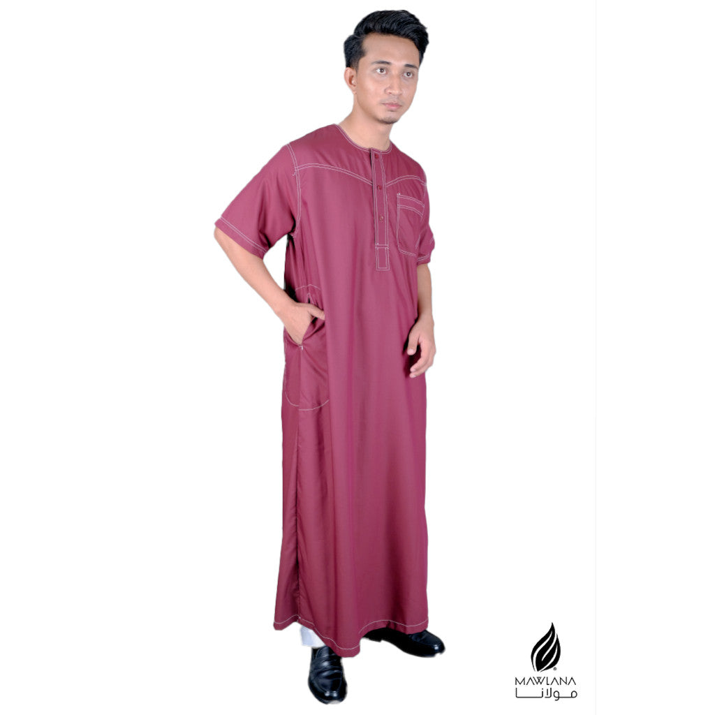 Jubah lelaki Ekslusif lengan pendek Morocco Raya MAIW Last Stock Sale