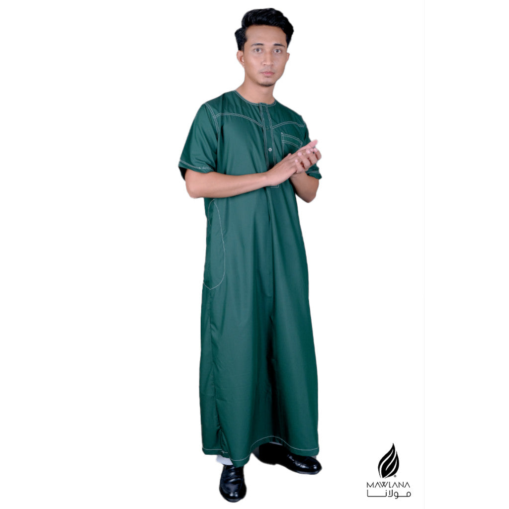 Jubah lelaki Ekslusif lengan pendek Morocco Raya MAIW Last Stock Sale