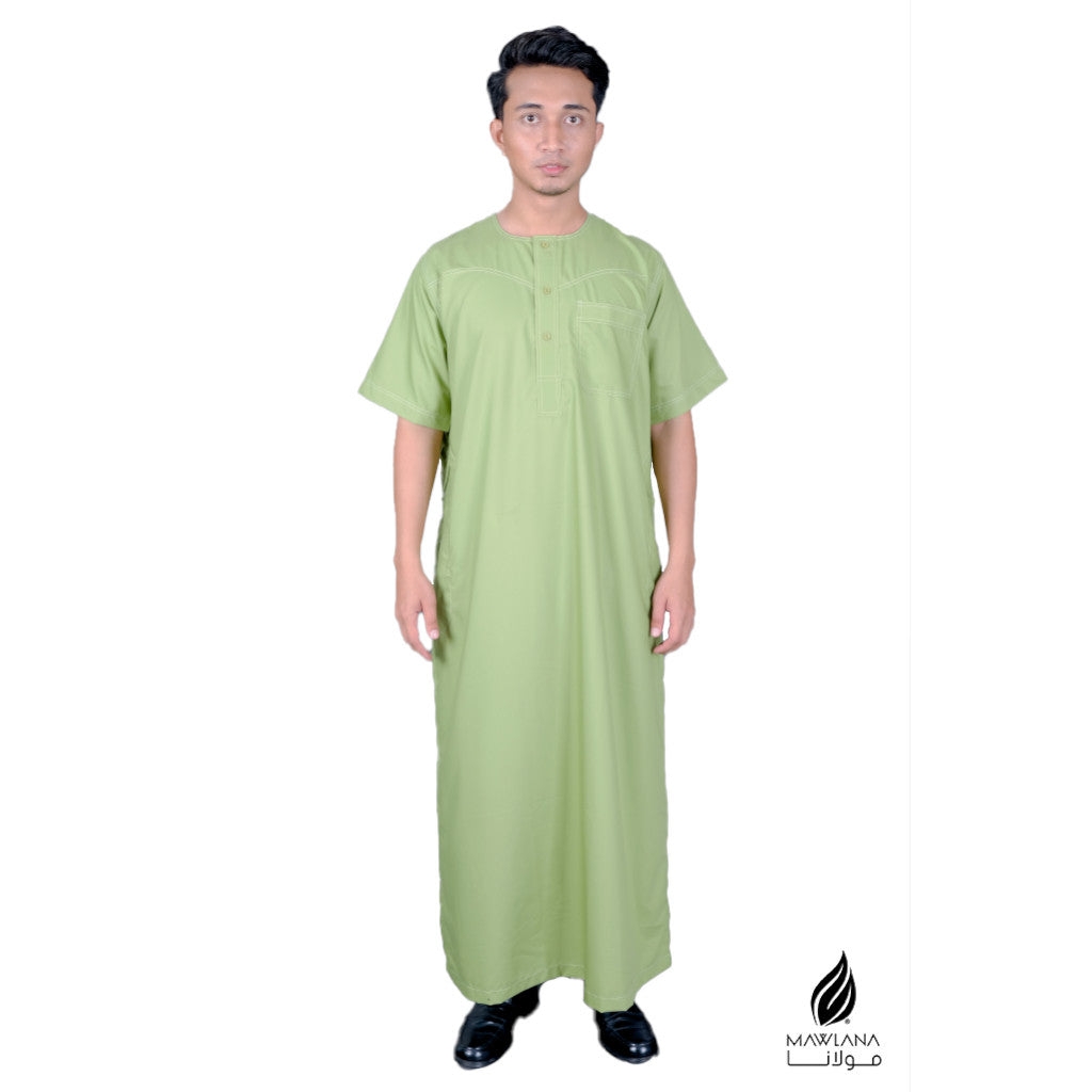 Jubah lelaki Ekslusif lengan pendek Morocco Raya MAIW Last Stock Sale