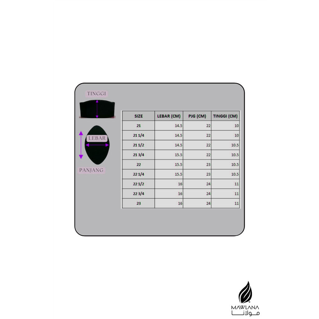 Songkok Hitam Dewasa Kanak-Kanak high quality