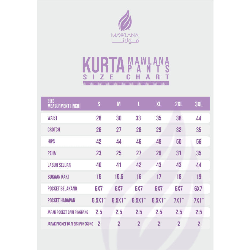 Seluar Kurta Mawlana