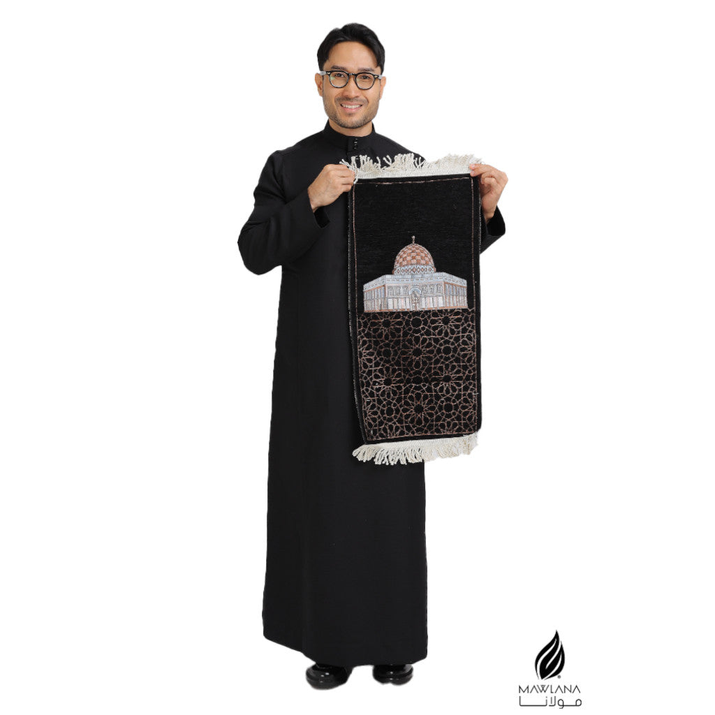 Sejadah Kiswah (Kelambu Kaabah) Mesir Kecil / Mini / Muka/Door Gift/ Hantaran/ Hadiah