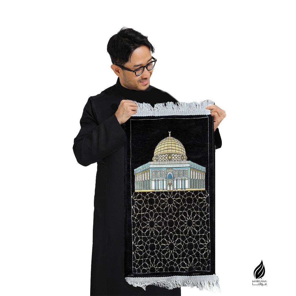 Sejadah Kiswah (Kelambu Kaabah) Mesir Kecil / Mini / Muka/Door Gift/ Hantaran/ Hadiah