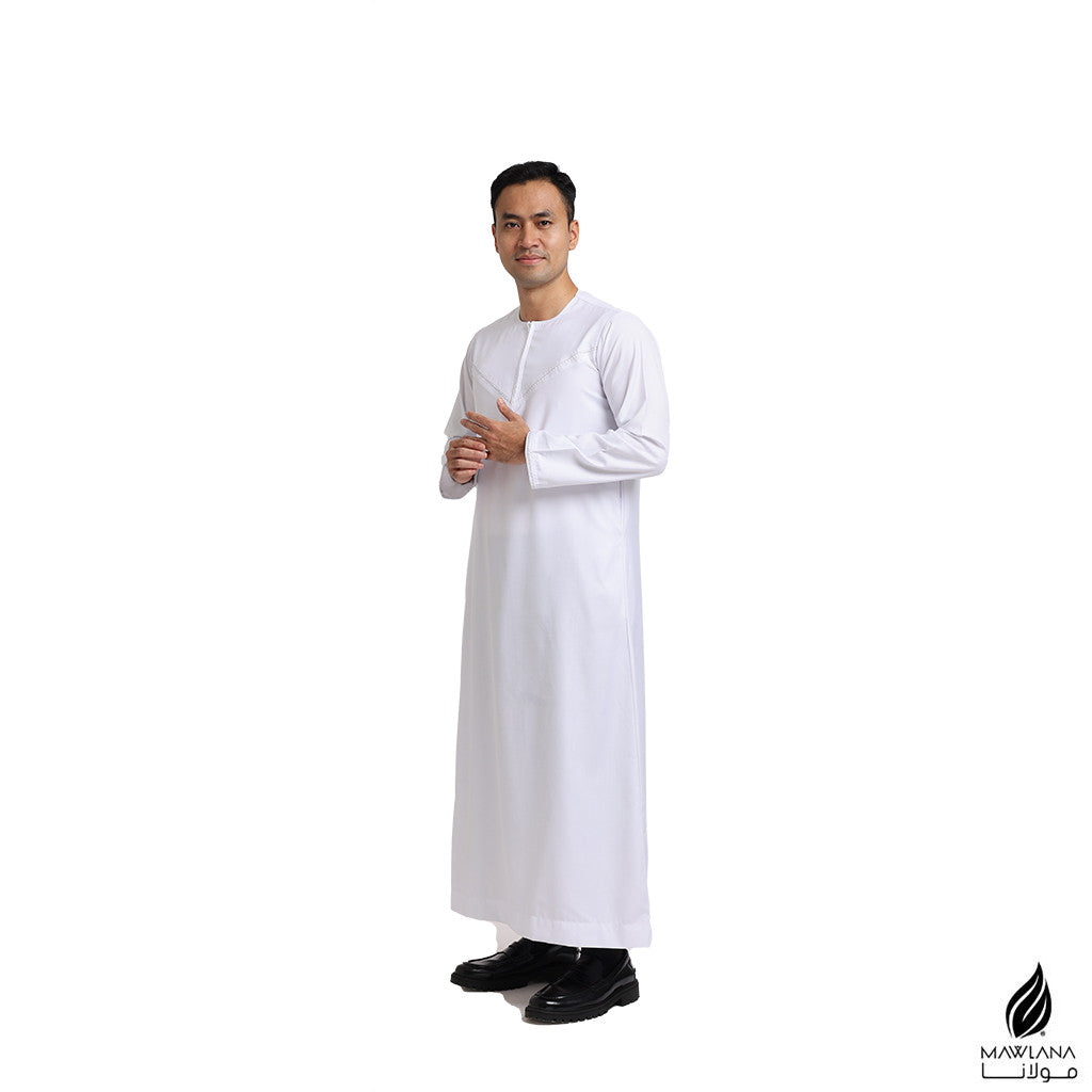 Jubah Mawlana Emirates Men Premium Lengan Panjang New Arrival