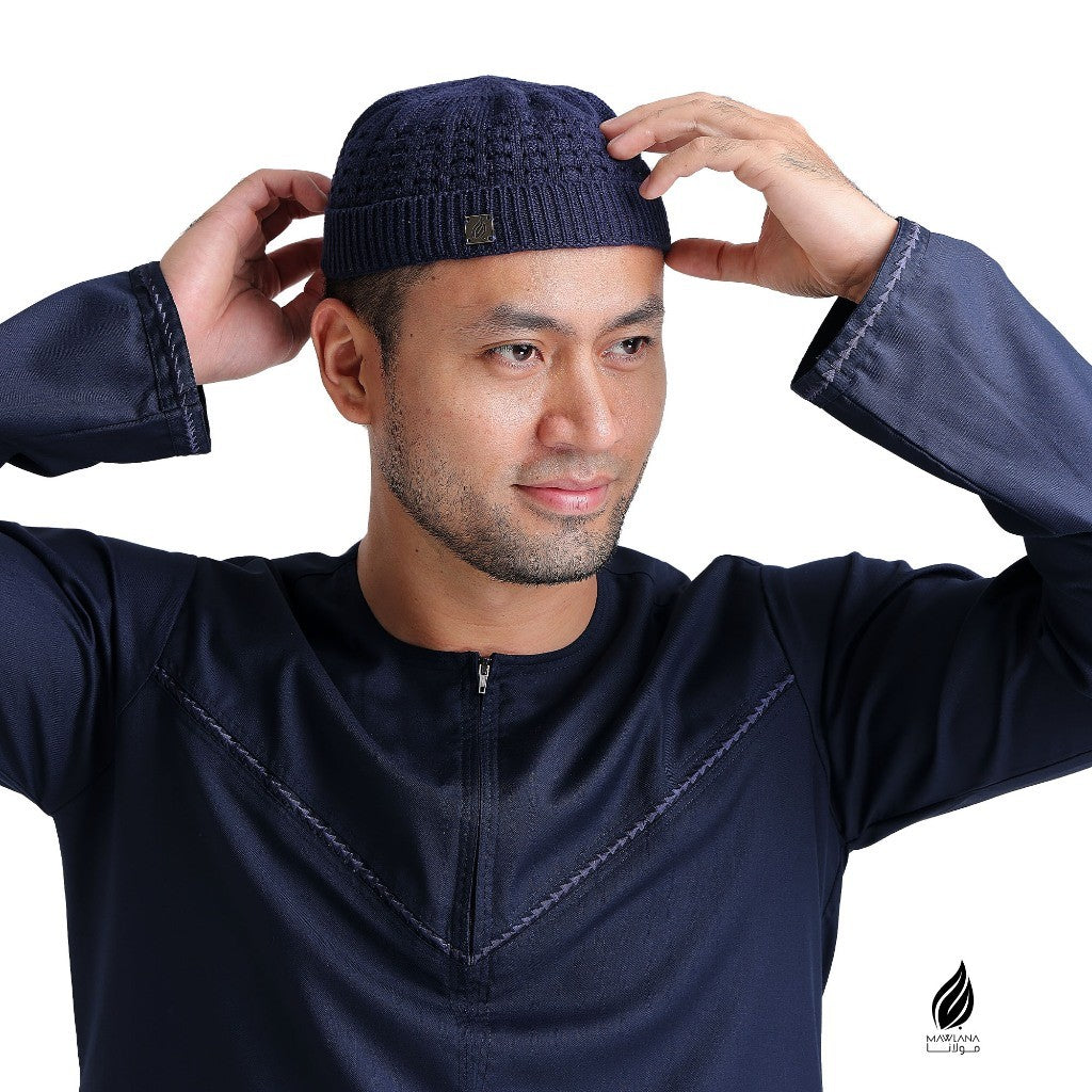 Kopiah Lipat Mawlana Kopiah Kait Design Beanie Hat