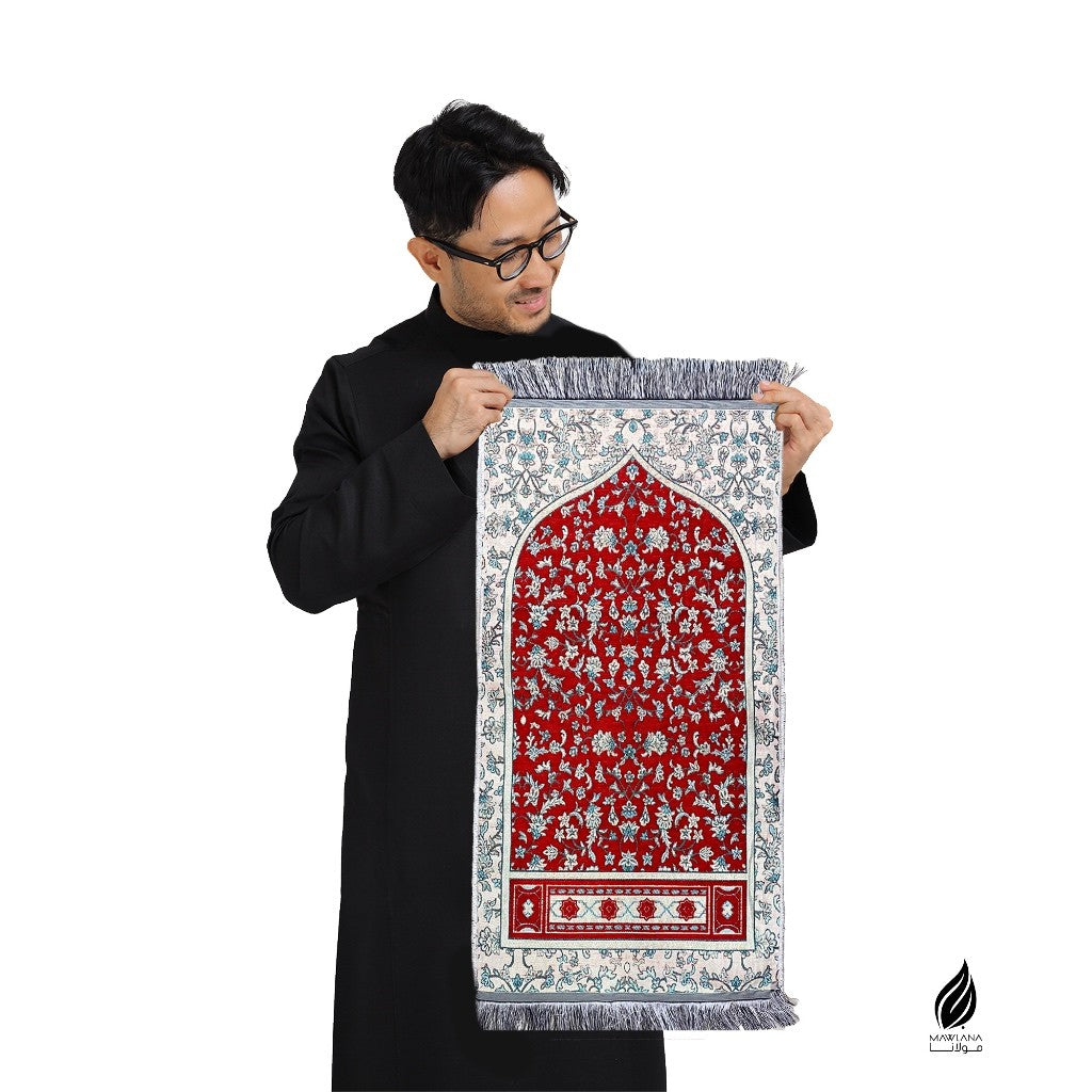 Sejadah Muka Colourful Kubah Travel Size/ Sejadah Mini/ Hantaran dan Hadiah