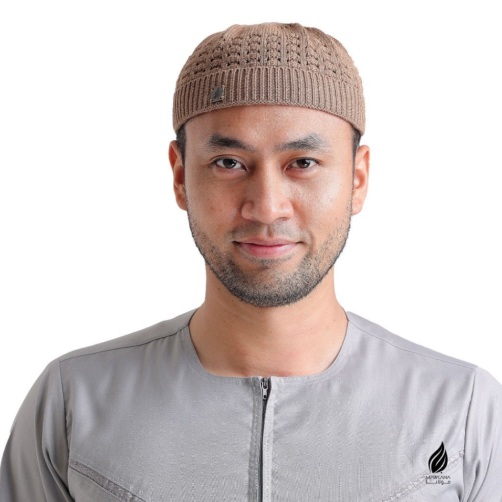 Kopiah Lipat Mawlana Kopiah Kait Design Beanie Hat