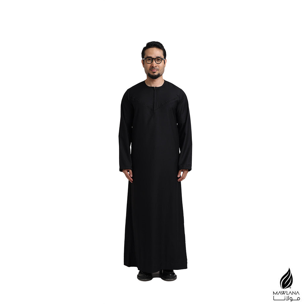 Jubah Mawlana Emirates Men Premium Lengan Panjang New Arrival