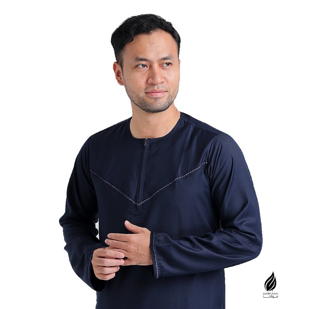 Jubah Mawlana Emirates Men Premium Lengan Panjang New Arrival