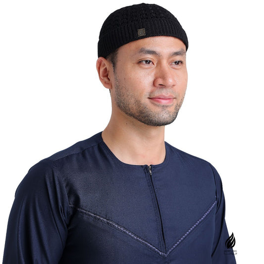 Kopiah Lipat Mawlana Kopiah Kait Design Beanie Hat