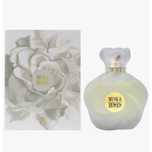 Perfume Musk & Roses by Ahmed Al Maghribi 75ML