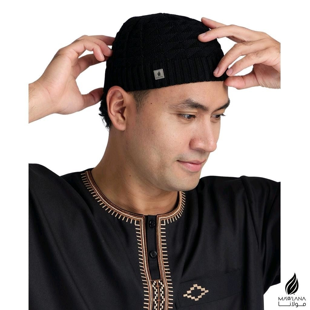Kopiah Kait Mawlana Triangle Freesize Dewasa